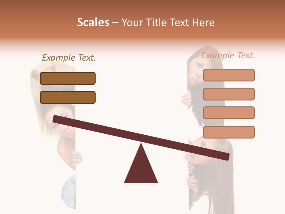 Person Keck Mensch PowerPoint Template