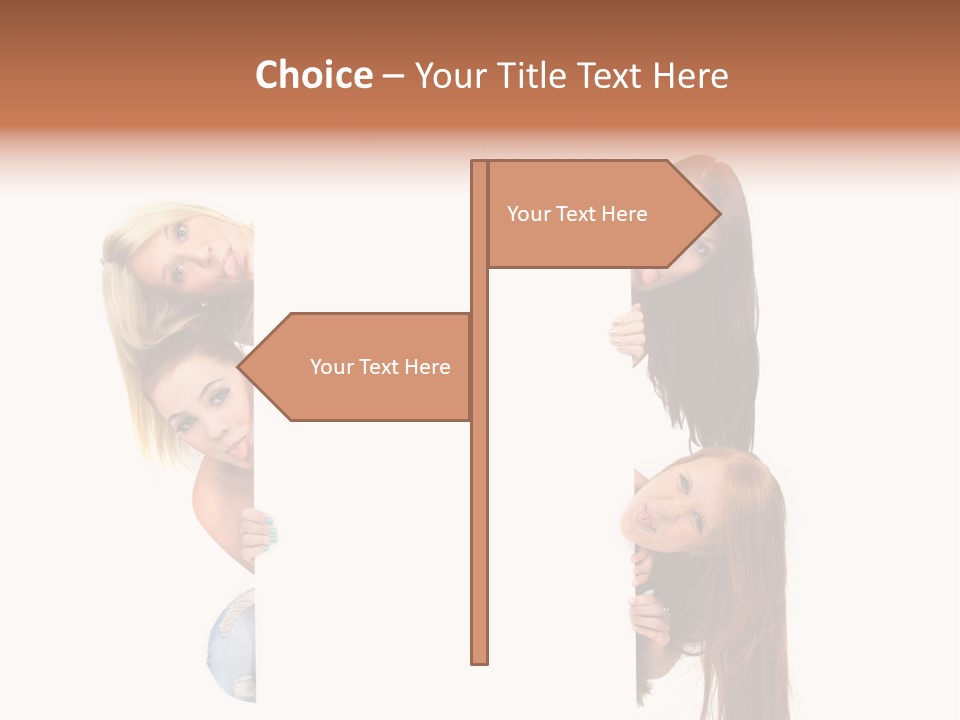 Person Keck Mensch PowerPoint Template