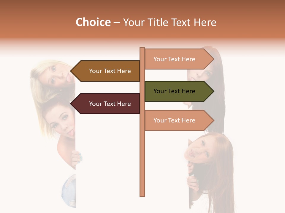 Person Keck Mensch PowerPoint Template