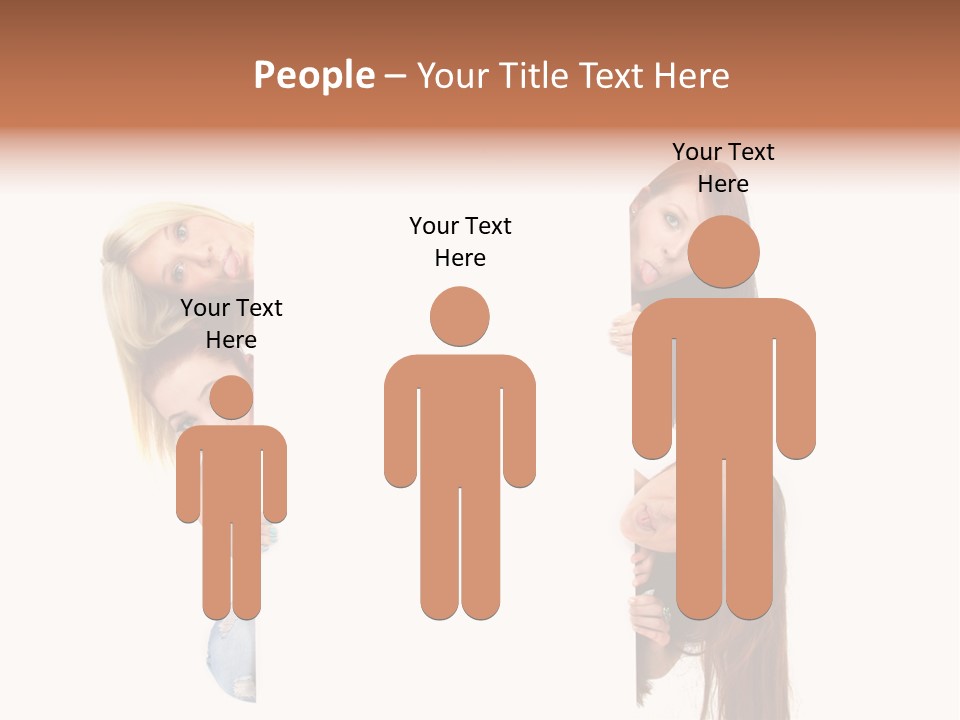 Person Keck Mensch PowerPoint Template