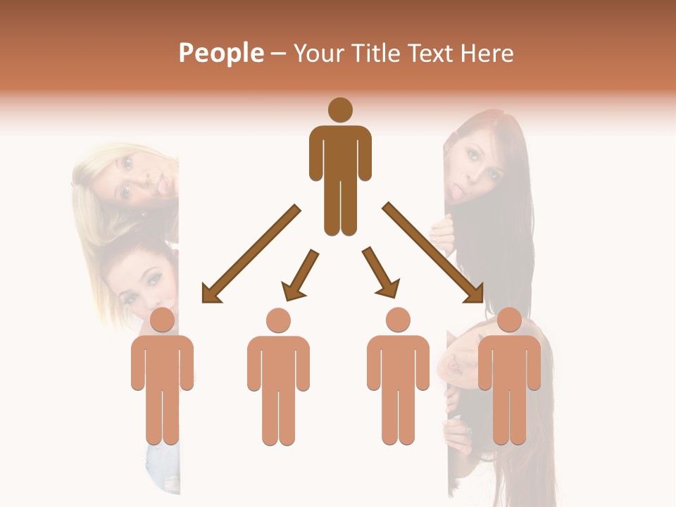 Person Keck Mensch PowerPoint Template