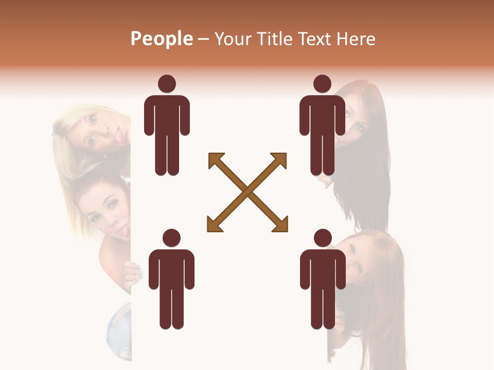 Person Keck Mensch PowerPoint Template