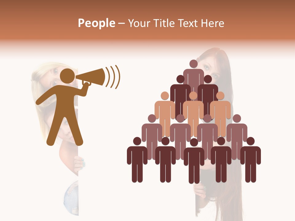 Person Keck Mensch PowerPoint Template