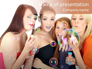 Kess Freude Spielen PowerPoint Template