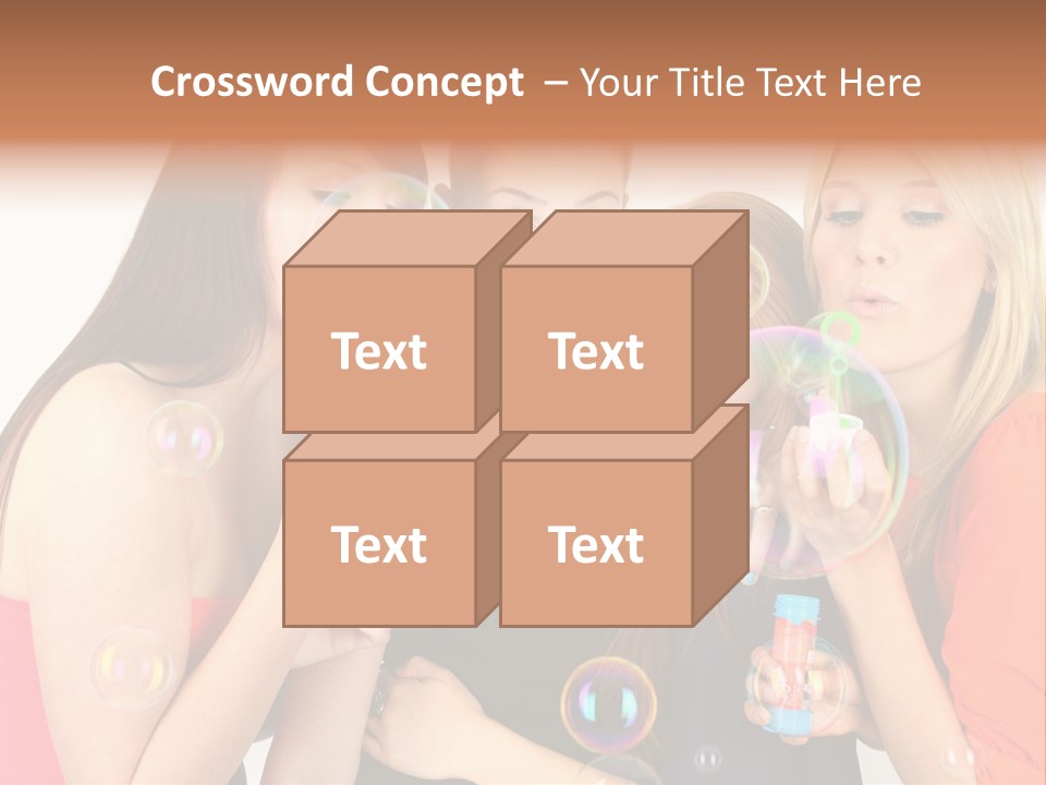 Kess Freude Spielen PowerPoint Template
