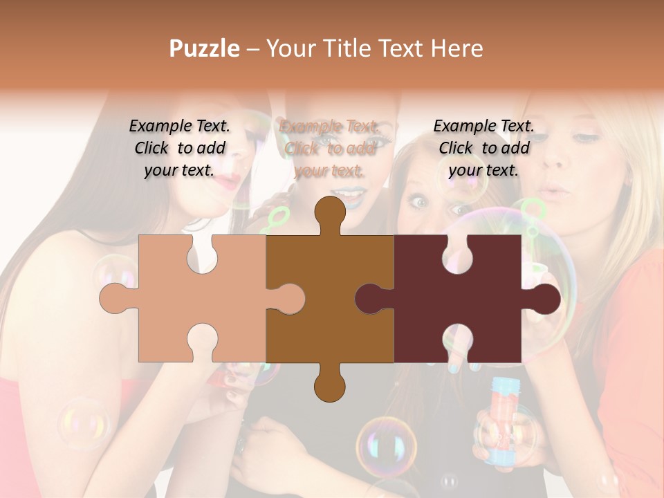 Kess Freude Spielen PowerPoint Template