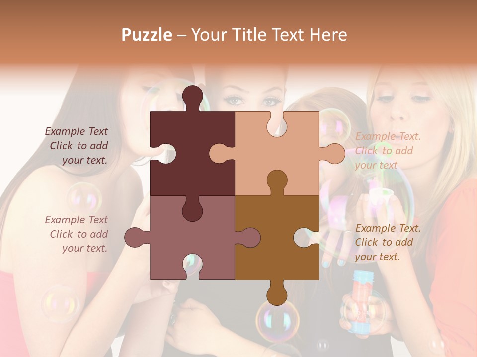 Kess Freude Spielen PowerPoint Template