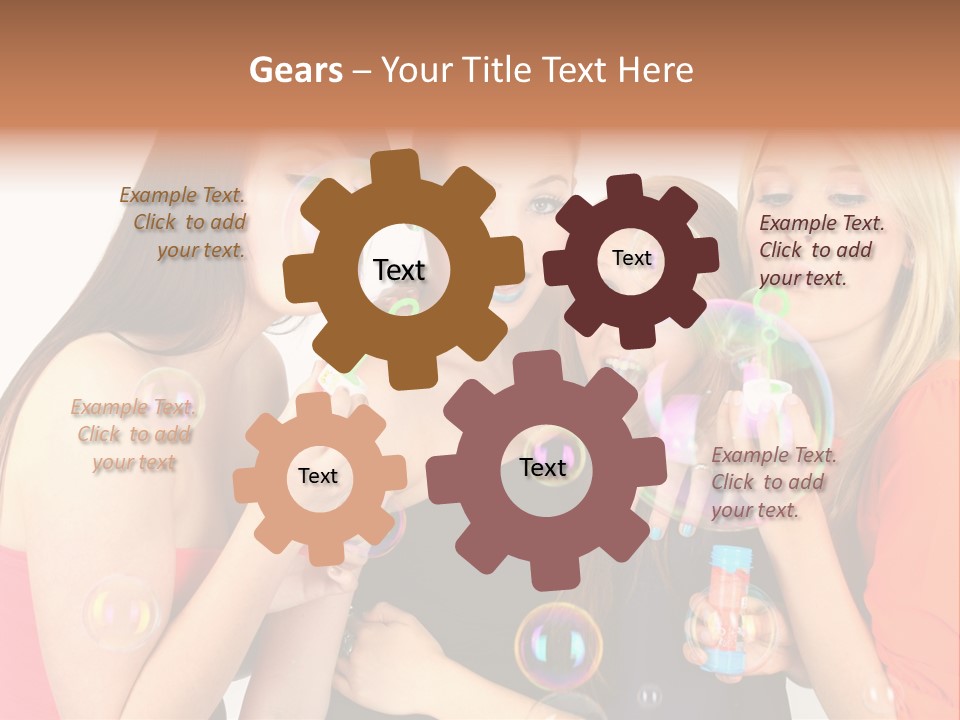 Kess Freude Spielen PowerPoint Template