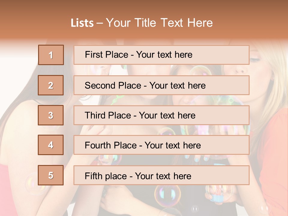 Kess Freude Spielen PowerPoint Template