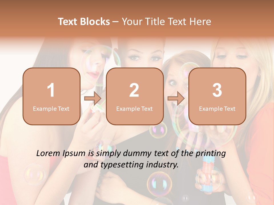 Kess Freude Spielen PowerPoint Template