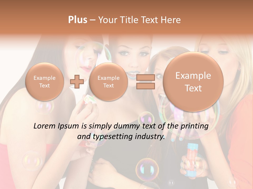 Kess Freude Spielen PowerPoint Template