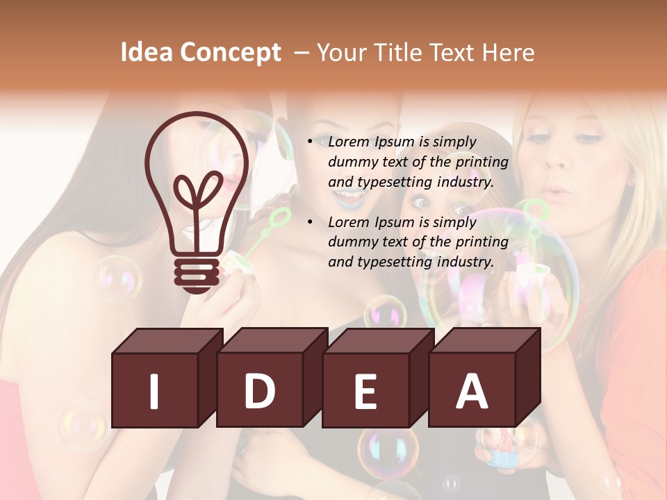 Kess Freude Spielen PowerPoint Template