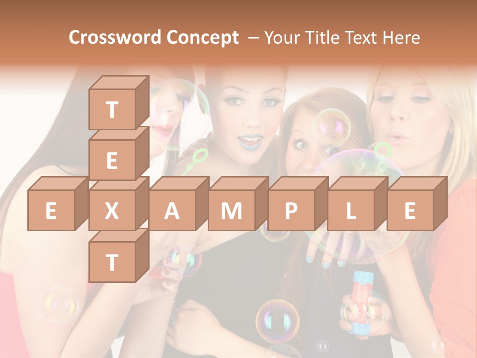 Kess Freude Spielen PowerPoint Template