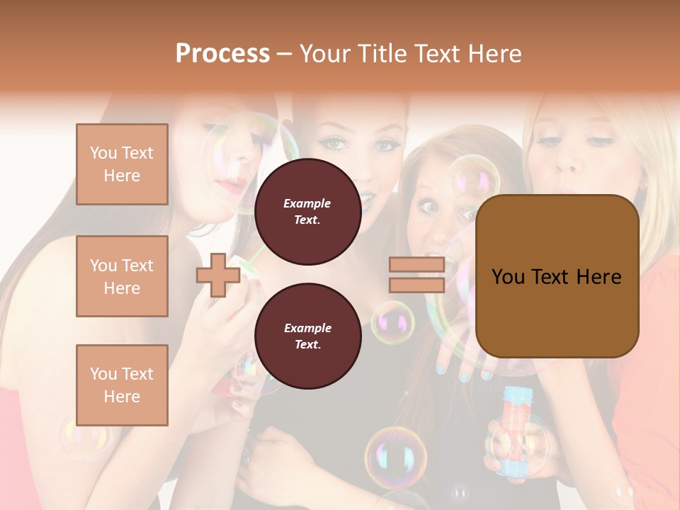 Kess Freude Spielen PowerPoint Template