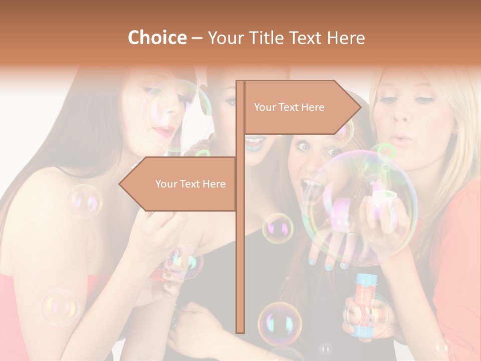 Kess Freude Spielen PowerPoint Template