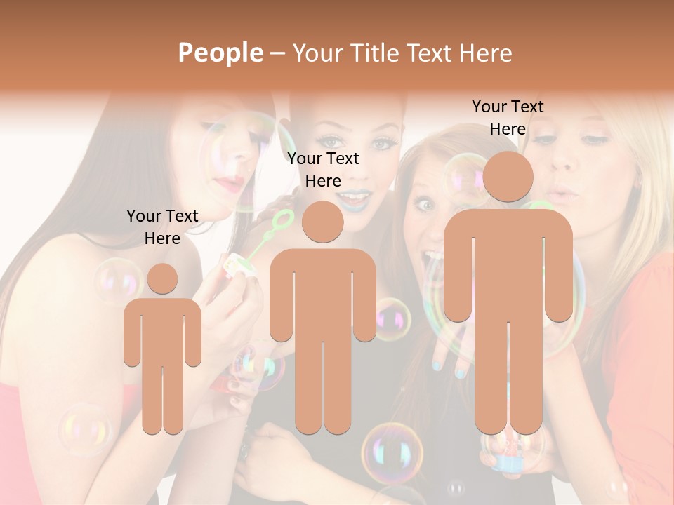 Kess Freude Spielen PowerPoint Template