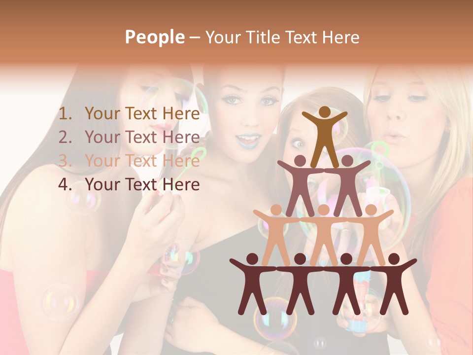 Kess Freude Spielen PowerPoint Template