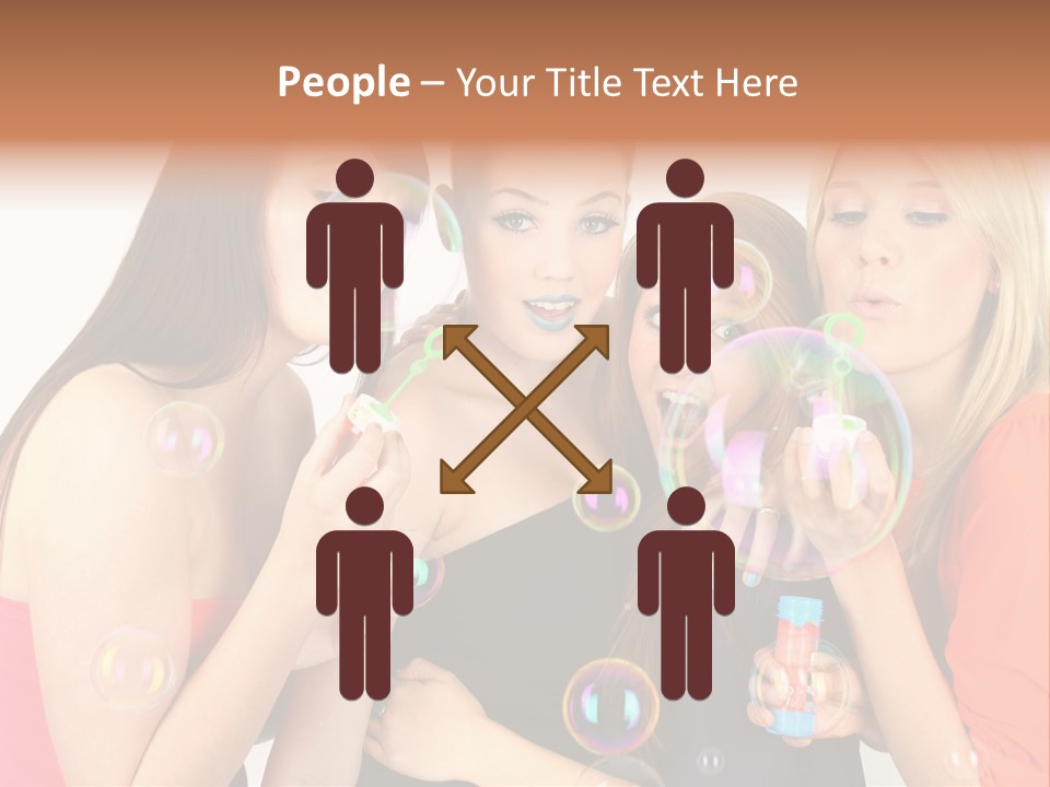 Kess Freude Spielen PowerPoint Template