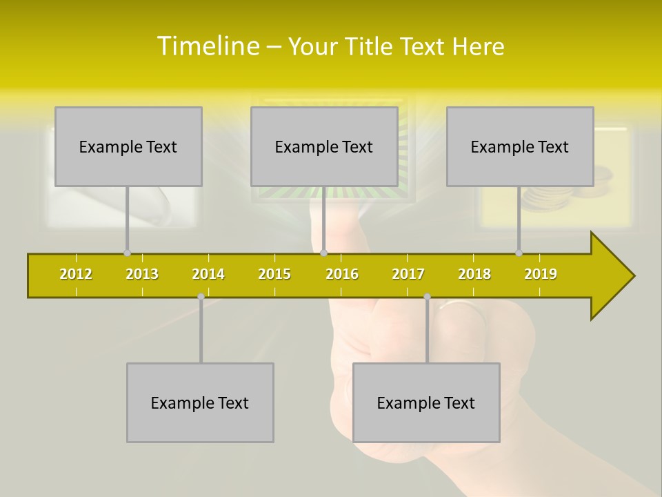 Modern Computer Display PowerPoint Template