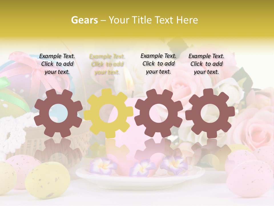 Place Decorate Setting PowerPoint Template