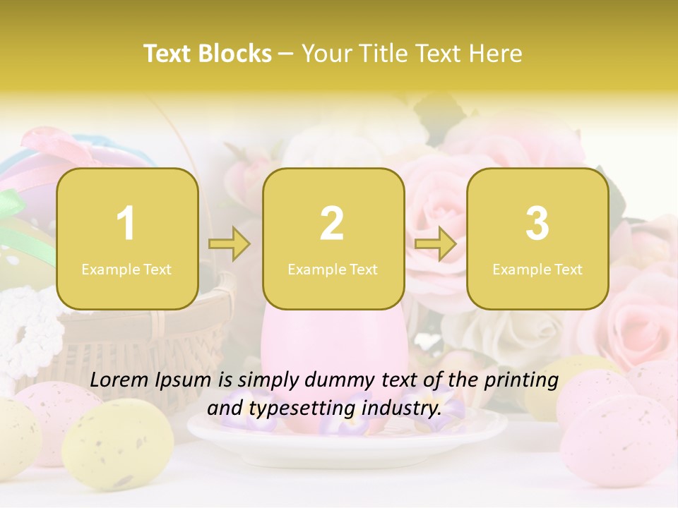 Place Decorate Setting PowerPoint Template
