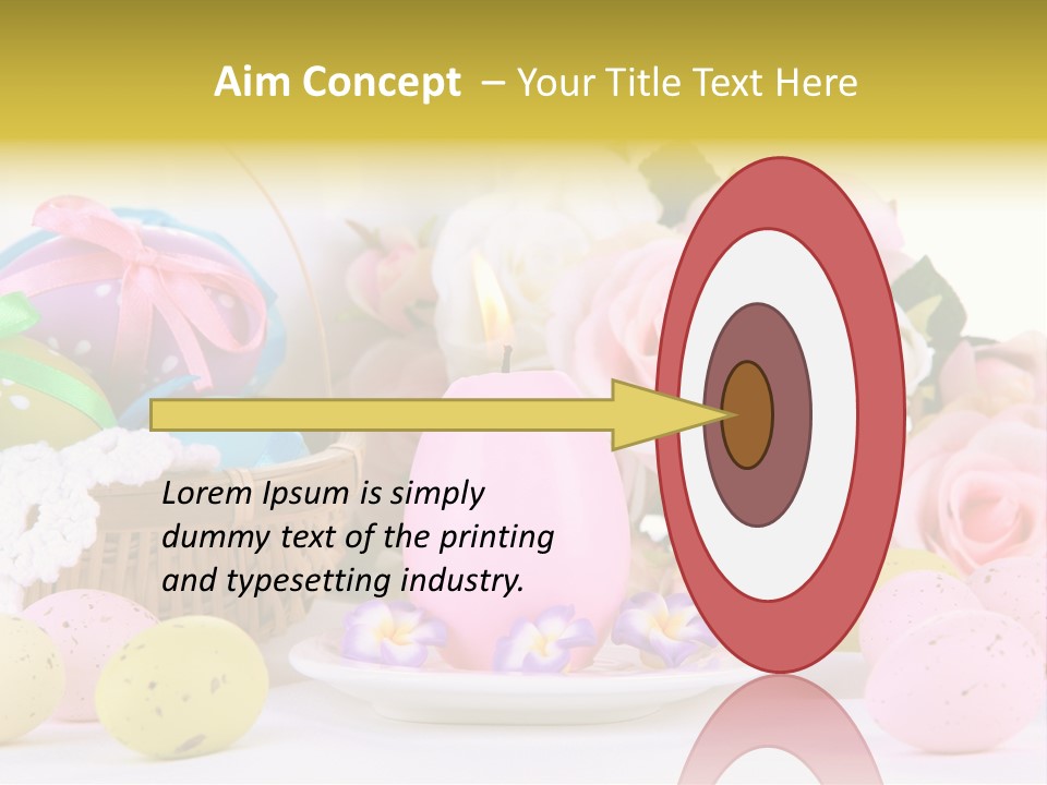 Place Decorate Setting PowerPoint Template