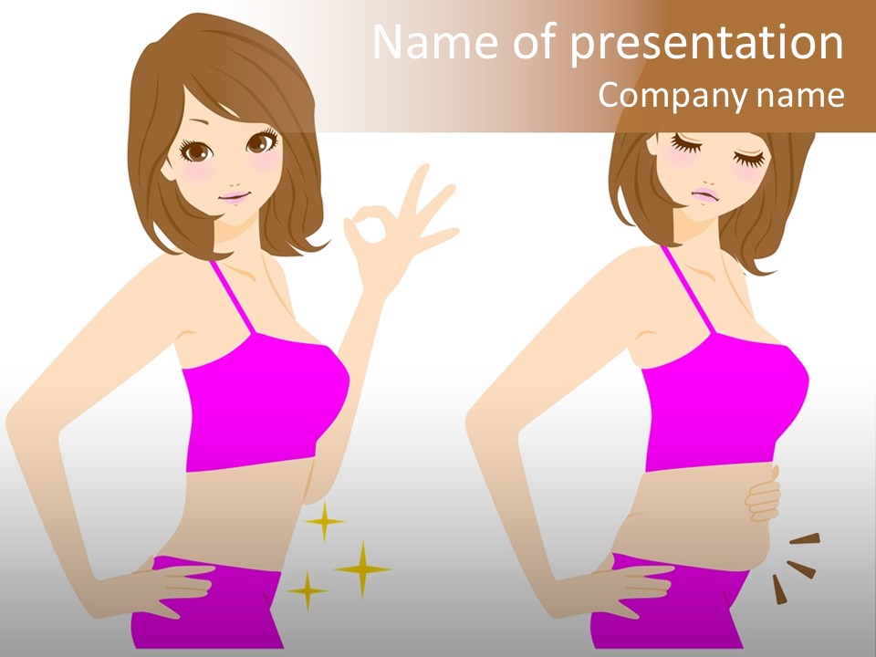 Diet Illustration PowerPoint Template