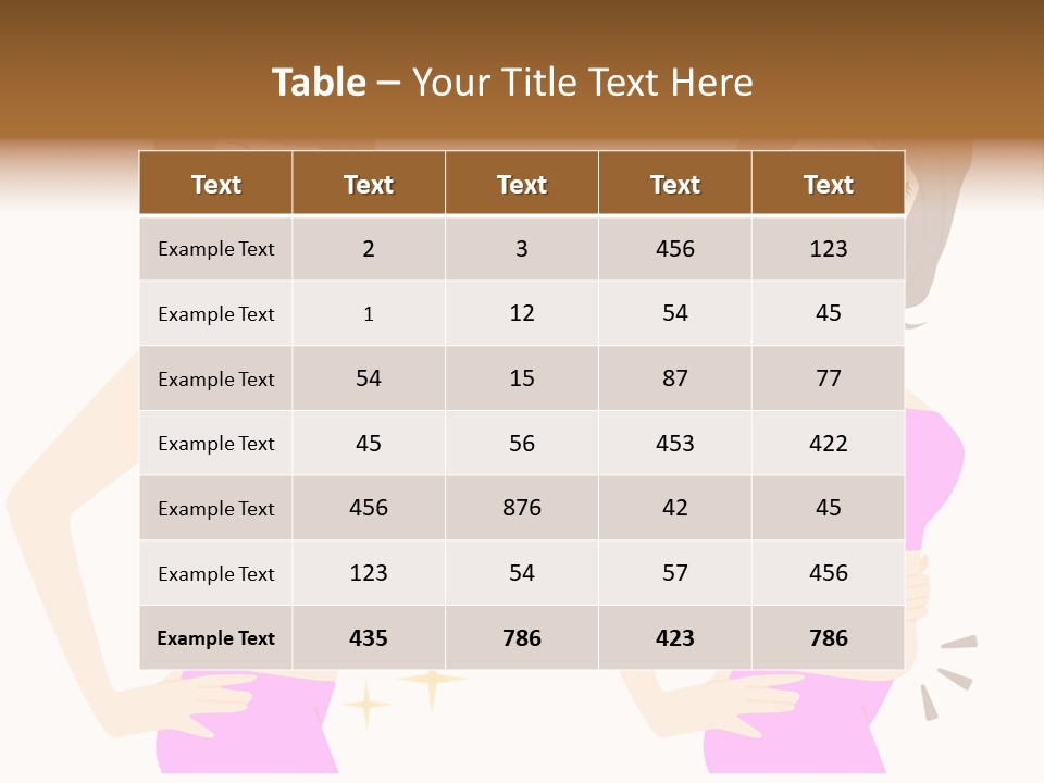 Diet Illustration PowerPoint Template