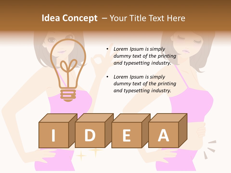 Diet Illustration PowerPoint Template