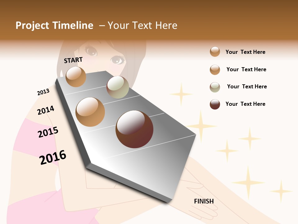 Hair Removal Beauty Treatment Salon PowerPoint Template
