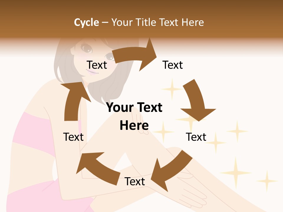 Hair Removal Beauty Treatment Salon PowerPoint Template