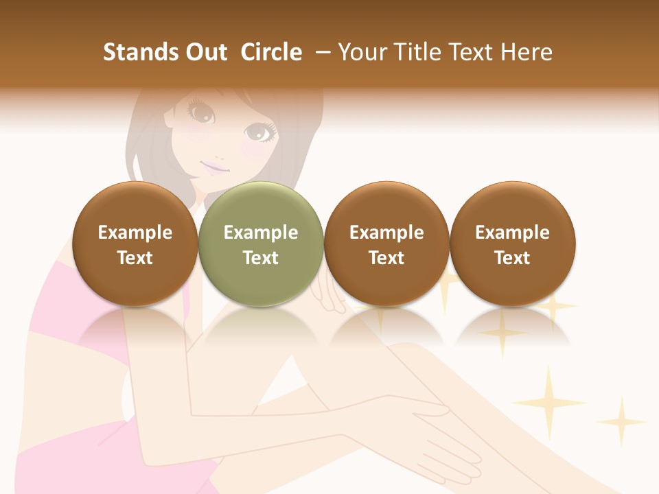 Hair Removal Beauty Treatment Salon PowerPoint Template