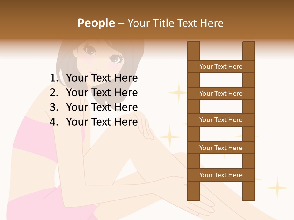 Hair Removal Beauty Treatment Salon PowerPoint Template