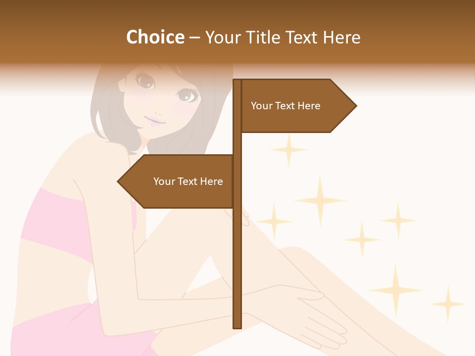Hair Removal Beauty Treatment Salon PowerPoint Template