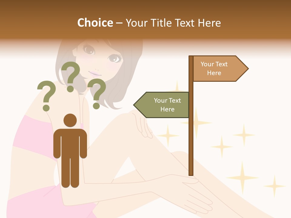 Hair Removal Beauty Treatment Salon PowerPoint Template