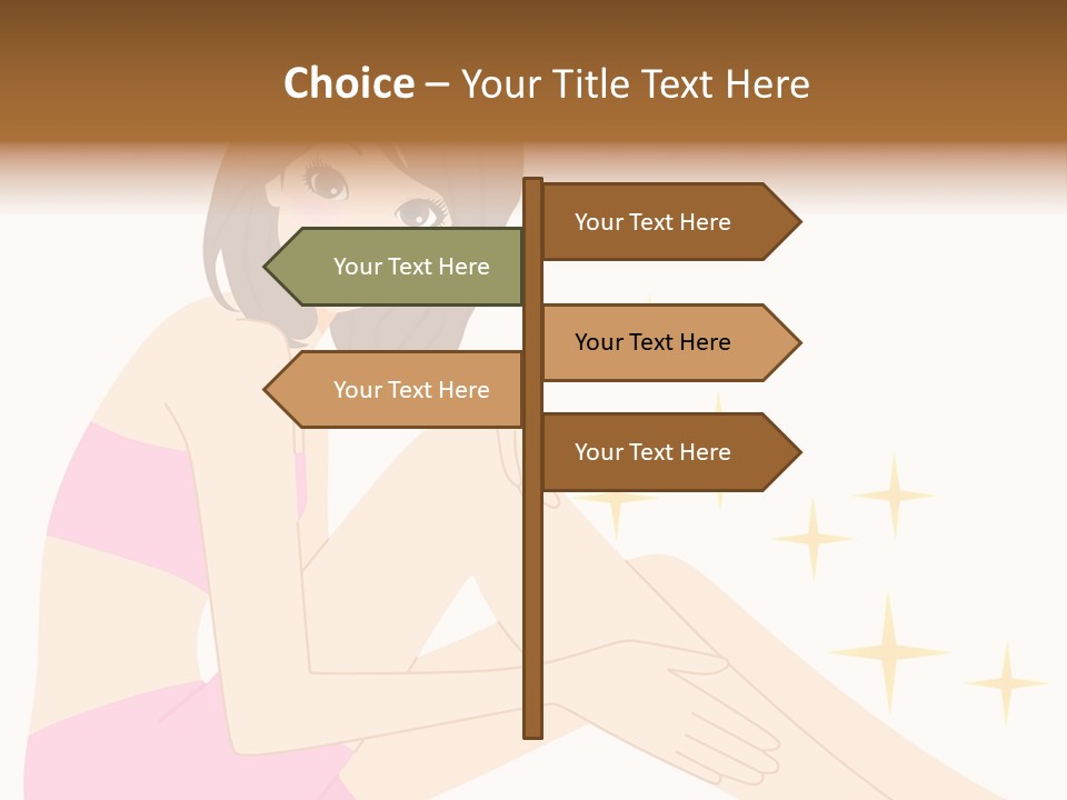 Hair Removal Beauty Treatment Salon PowerPoint Template