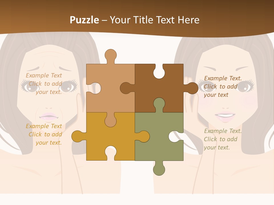 Wrinkle Care PowerPoint Template