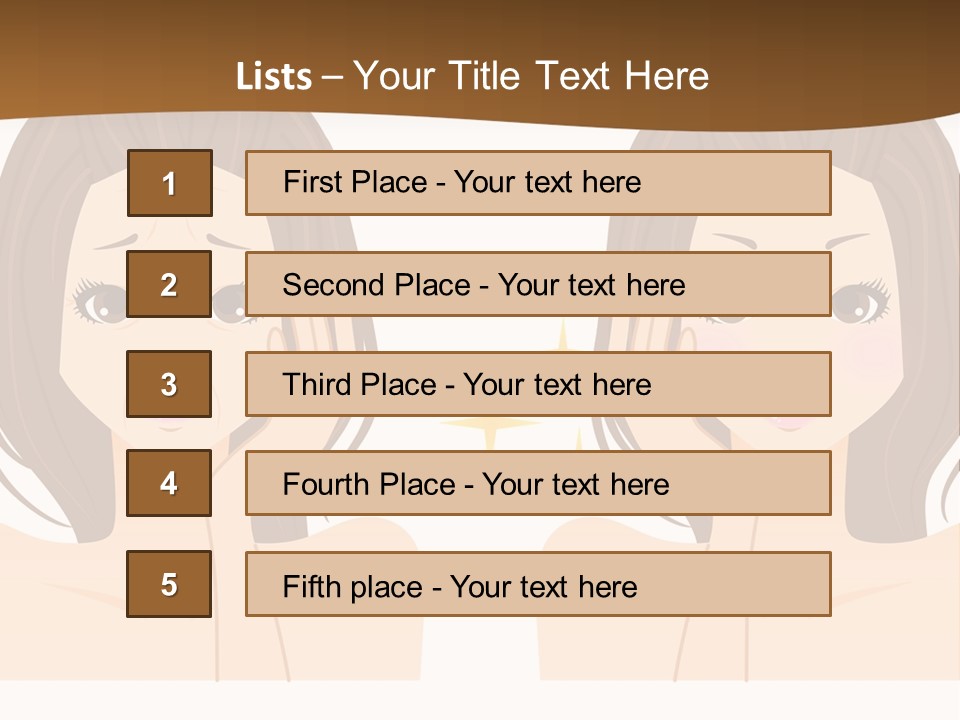 Wrinkle Care PowerPoint Template
