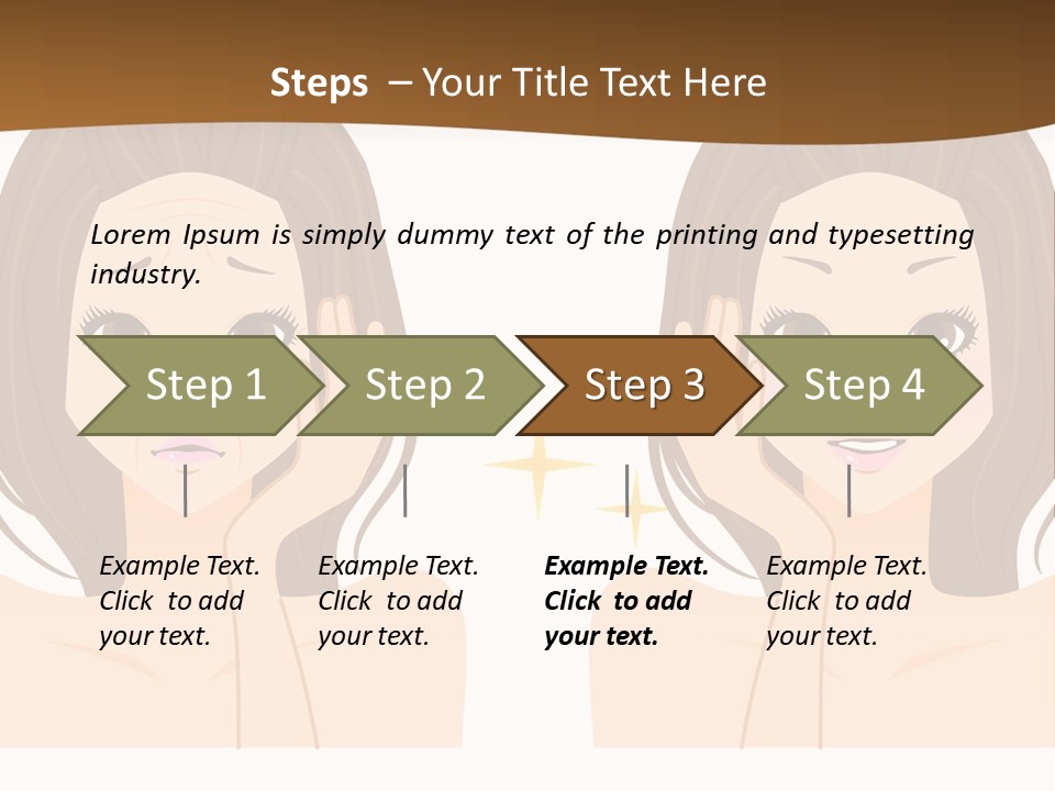 Wrinkle Care PowerPoint Template