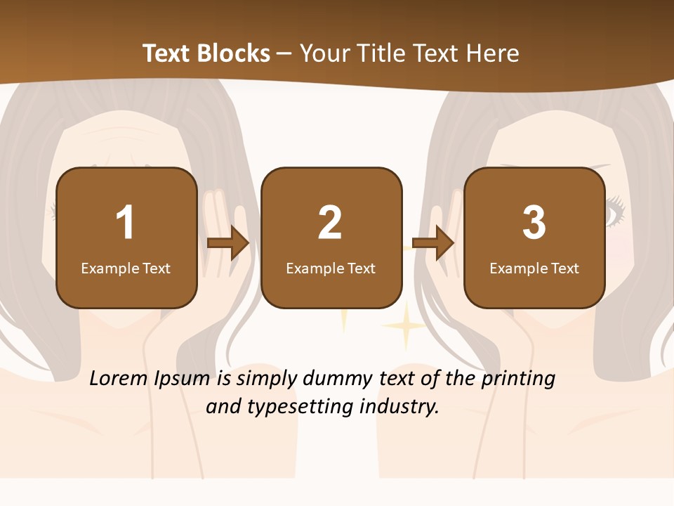Wrinkle Care PowerPoint Template