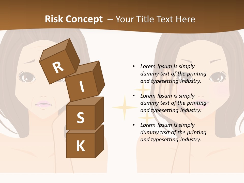 Wrinkle Care PowerPoint Template