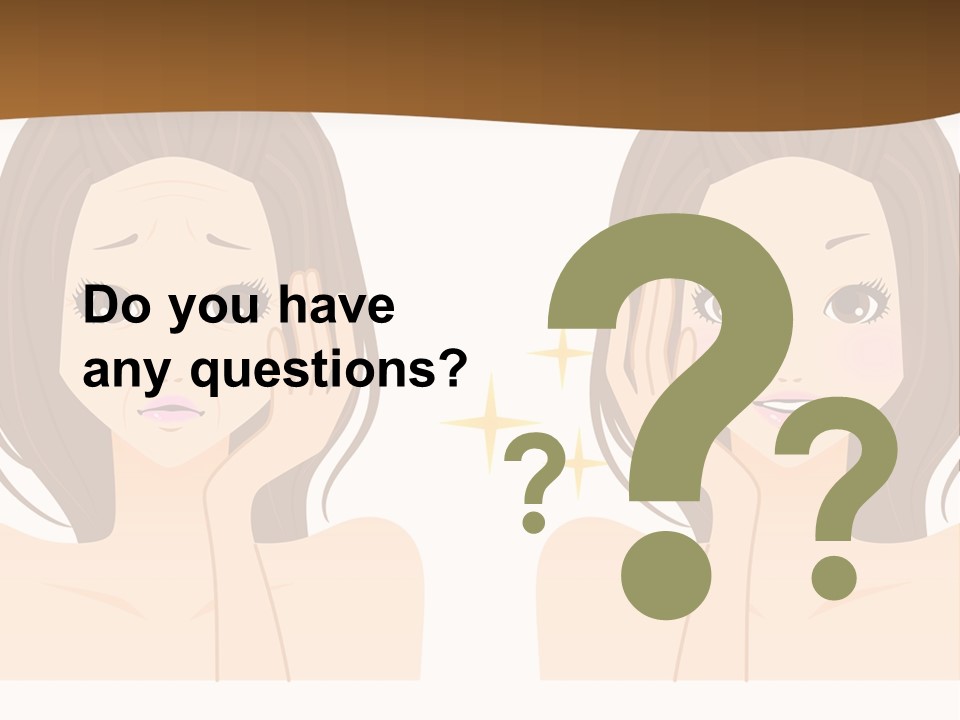 Wrinkle Care PowerPoint Template