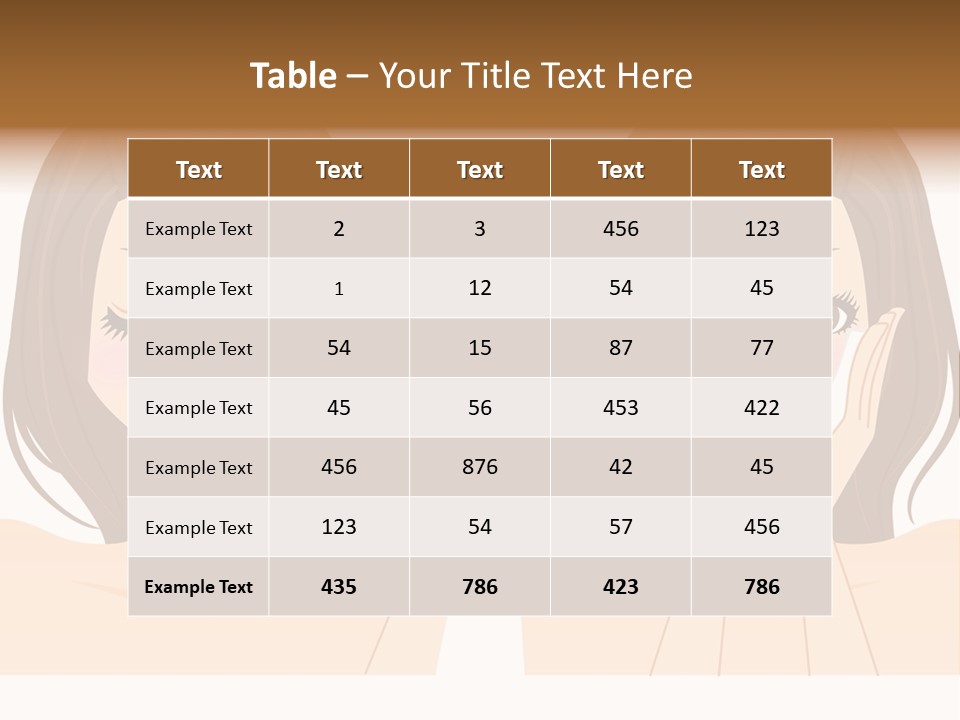 Women Who Care For Their Skin PowerPoint Template