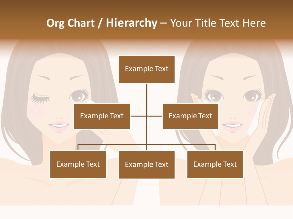 Women Who Care For Their Skin PowerPoint Template