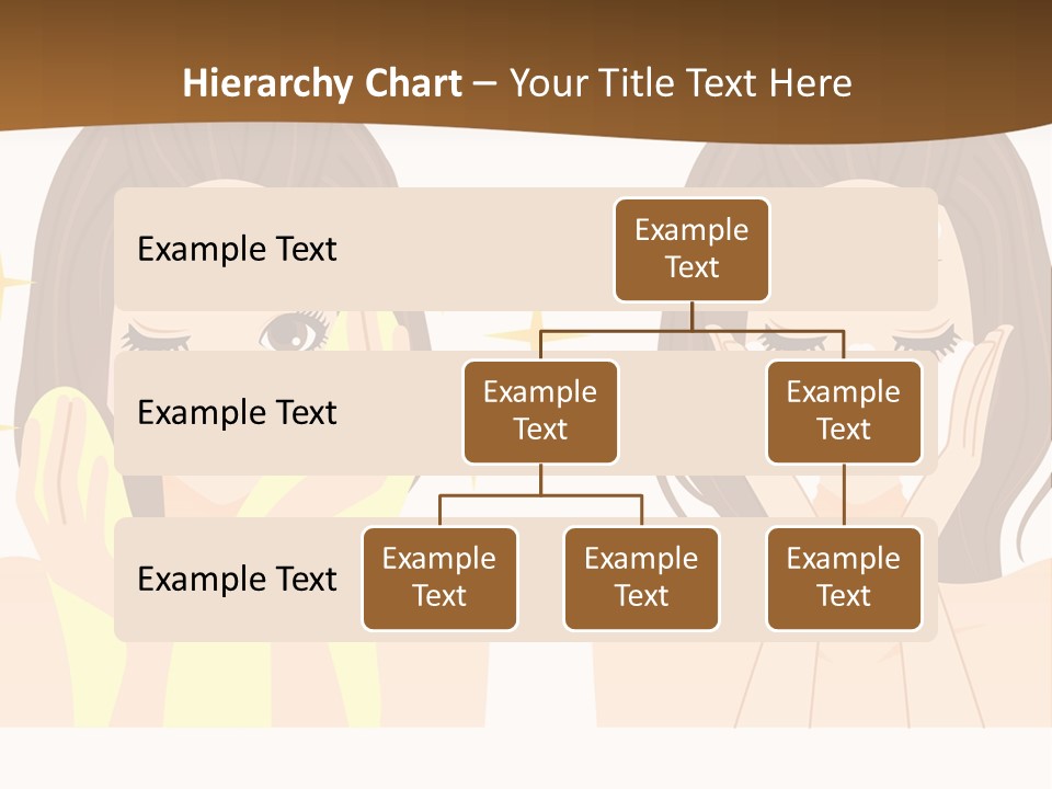 Face Wash Woman PowerPoint Template