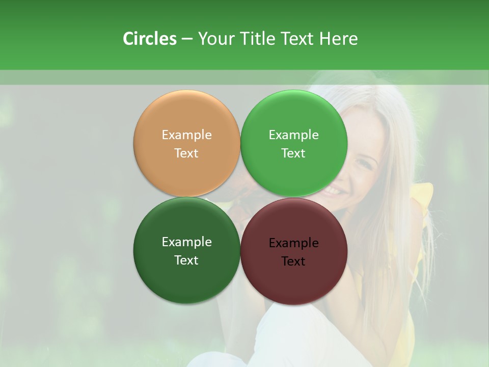 Mammal Person Sitting PowerPoint Template