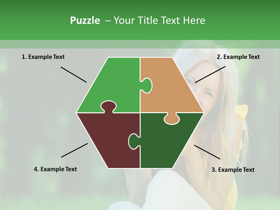 Mammal Person Sitting PowerPoint Template