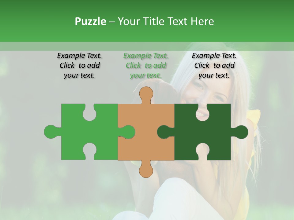 Mammal Person Sitting PowerPoint Template