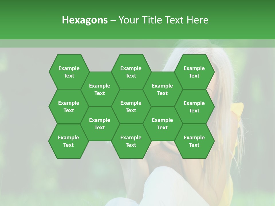 Mammal Person Sitting PowerPoint Template