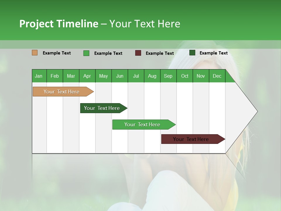Mammal Person Sitting PowerPoint Template